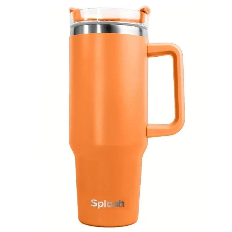 Multi-Color Travel Tumbler with Spill-Proof Lid - 1180ml/40oz