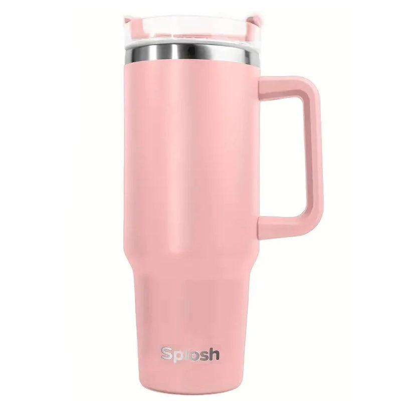 Multi-Color Travel Tumbler with Spill-Proof Lid - 1180ml/40oz