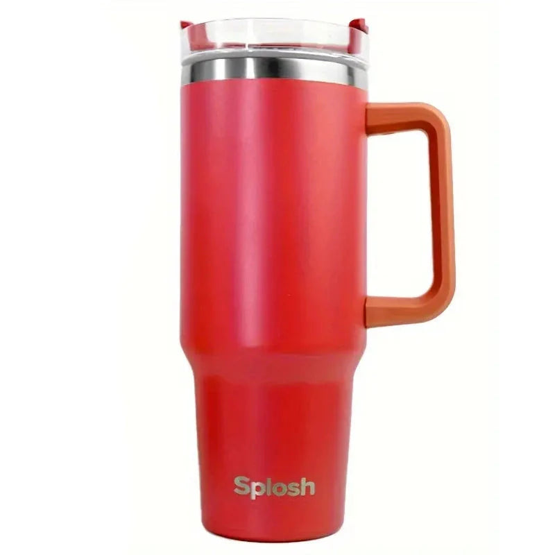 Multi-Color Travel Tumbler with Spill-Proof Lid - 1180ml/40oz