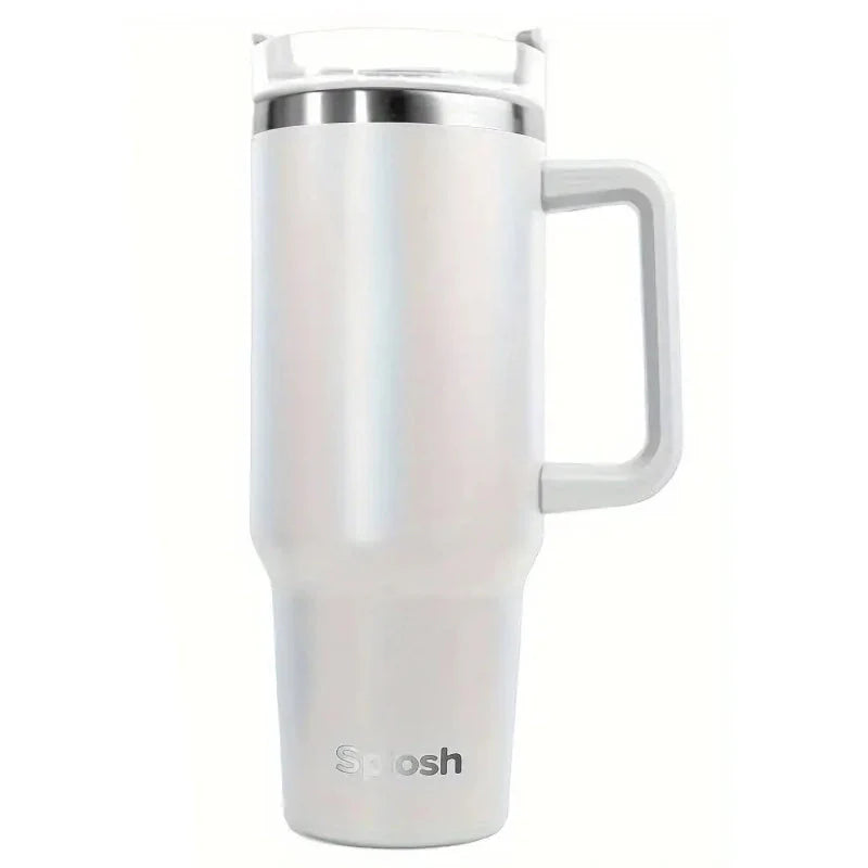 Multi-Color Travel Tumbler with Spill-Proof Lid - 1180ml/40oz