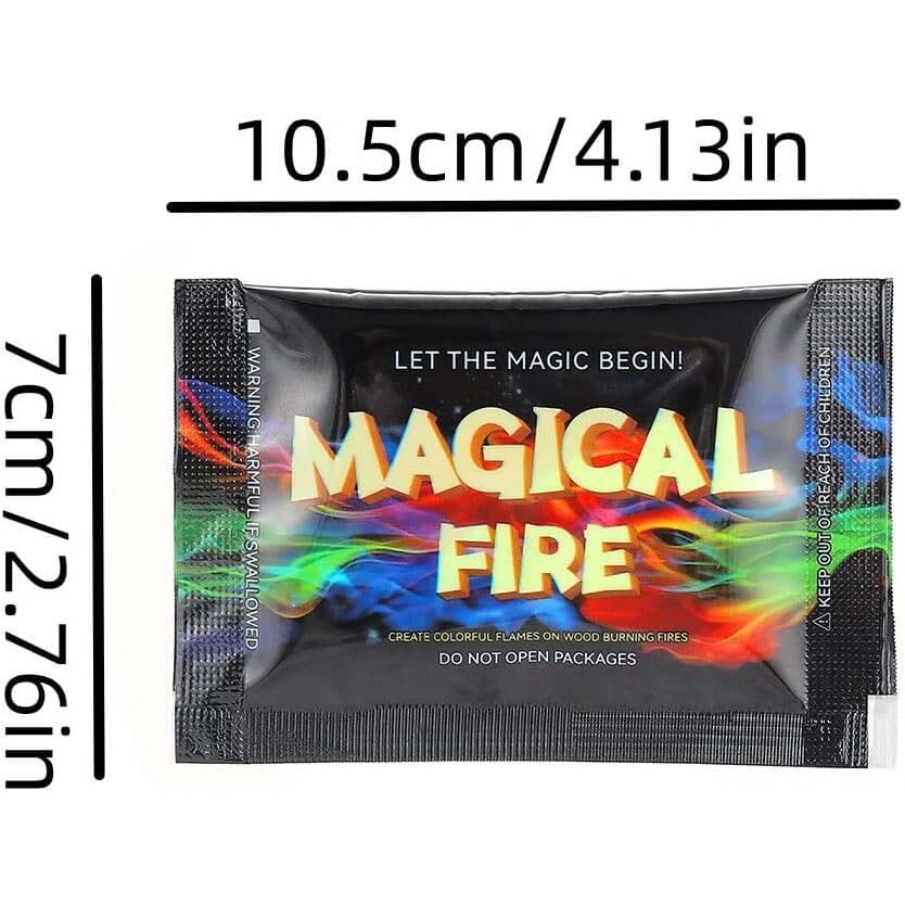 20-Pack: Magical Campfire Color Flames Color Changing Packs