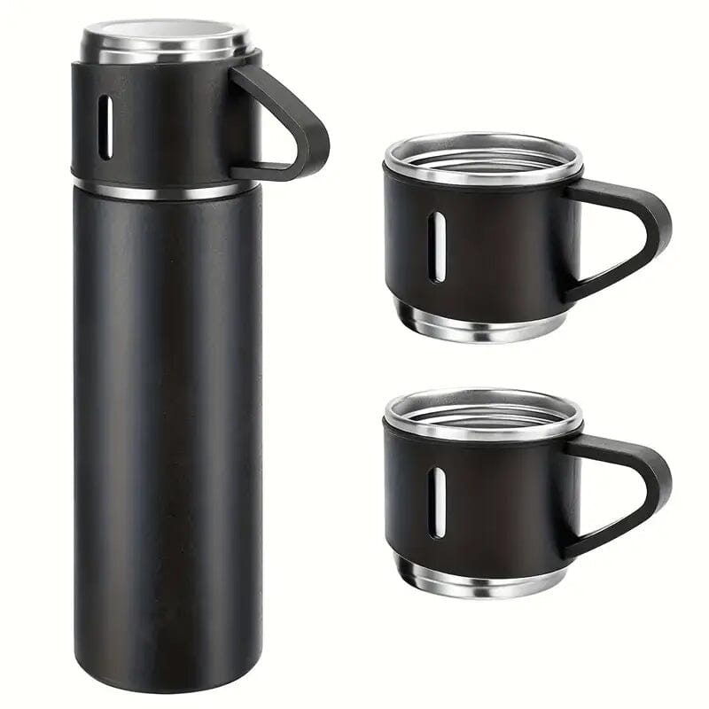 Insulated Stainless Steel Vacuum Flask Set