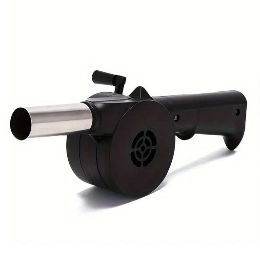 Portable Hand-Operated Blower for BBQ, Camping, and Fire Making