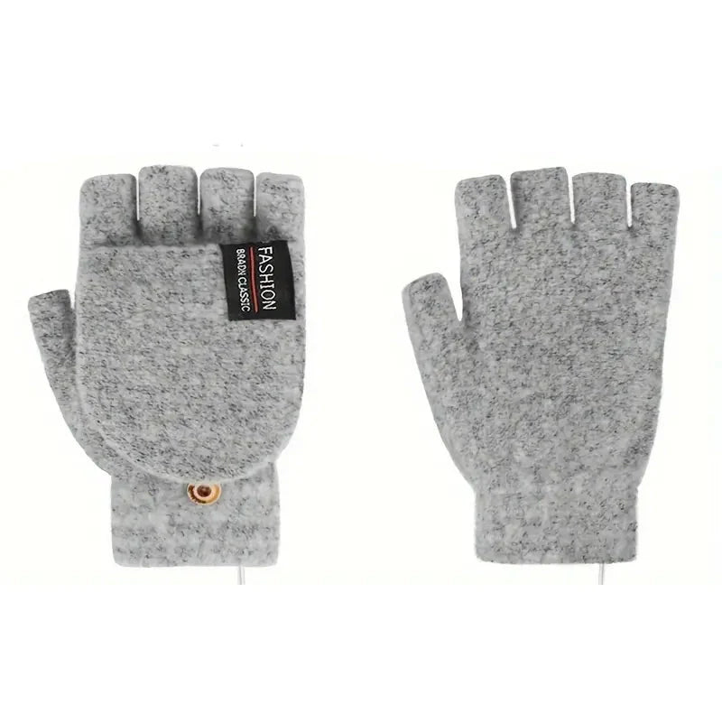 USB Electric Heating Adjustable Temperature Gloves